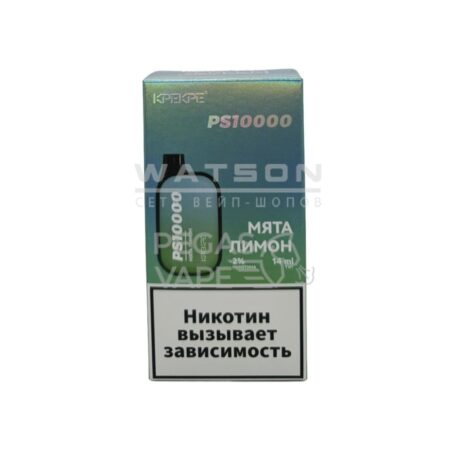 Электронная сигарета ATTACKER KPEKPE PS 10000 (Мята лимон)