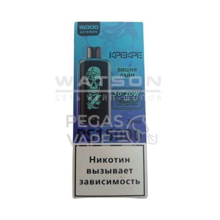 Электронная сигарета ATTACKER KPEKPE 15000 (Вишня лайм)