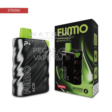 Электронная сигарета FUMMO ACE 9000 (Зеленый чай маракуйя)