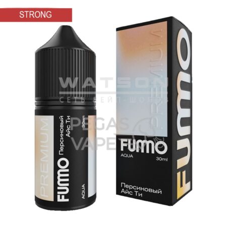 Жидкость FUMMO AQUA HARD (Персиковый айс ти) 30 мл 2% (20 мг/мл) Strong