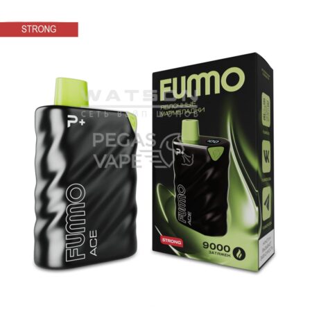 Электронная сигарета FUMMO ACE 9000 (Яблочные мармеладки)