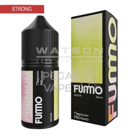 Жидкость FUMMO AQUA HARD (Персик яблоко) 30 мл 2% (20 мг/мл) Strong