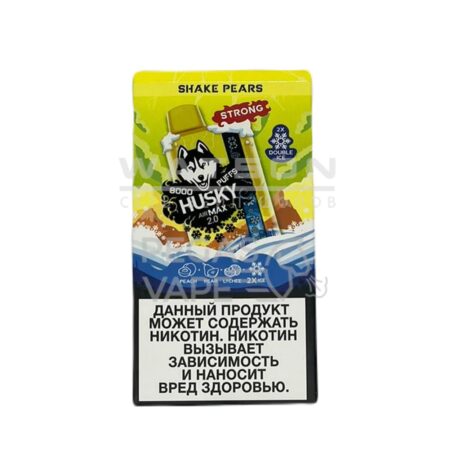 Электронная сигарета HUSKY AIRMAX 2.0 8000 SHAKE PEARS (Персик груша личи с холодком)