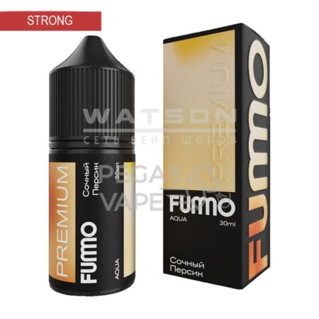 Жидкость FUMMO AQUA HARD (Сочный персик) 30 мл 2% (20 мг/мл) Strong