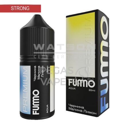 Жидкость FUMMO AQUA HARD (Черника малина лимон) 30 мл 2% (20 мг/мл) Strong