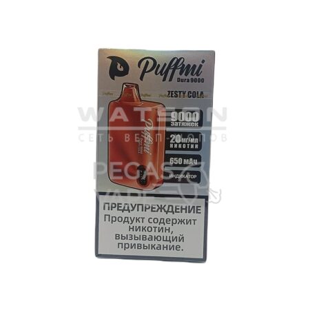 Электронная сигарета PuffMi DURA AMERICAN 9000 (Кола)